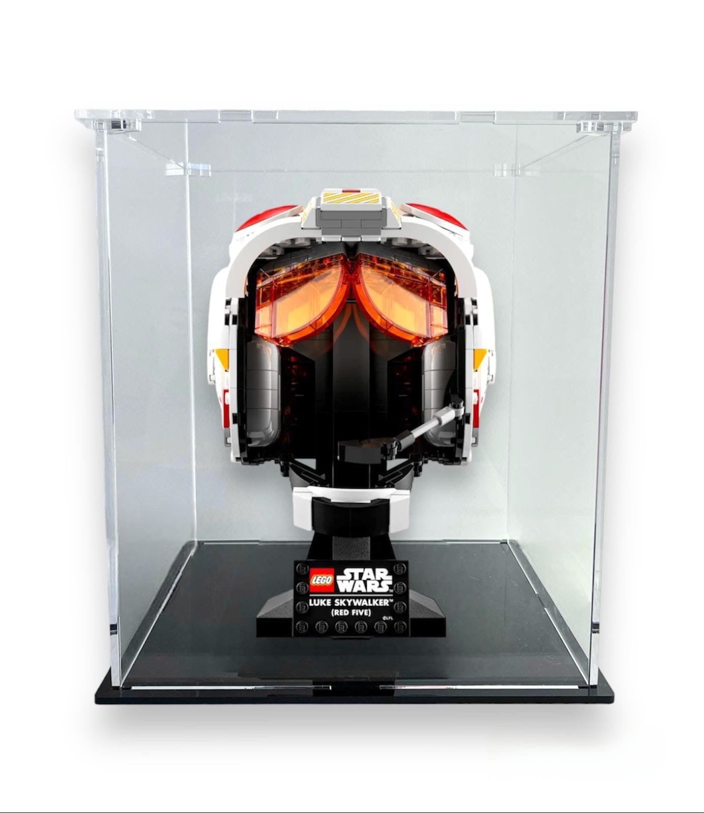 Teca per LEGO® Casco di Luke Skywalker Red Five (75327) – G-plex