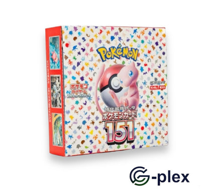 Case Protettivo Pokèmon Display Booster Box 151 JAP