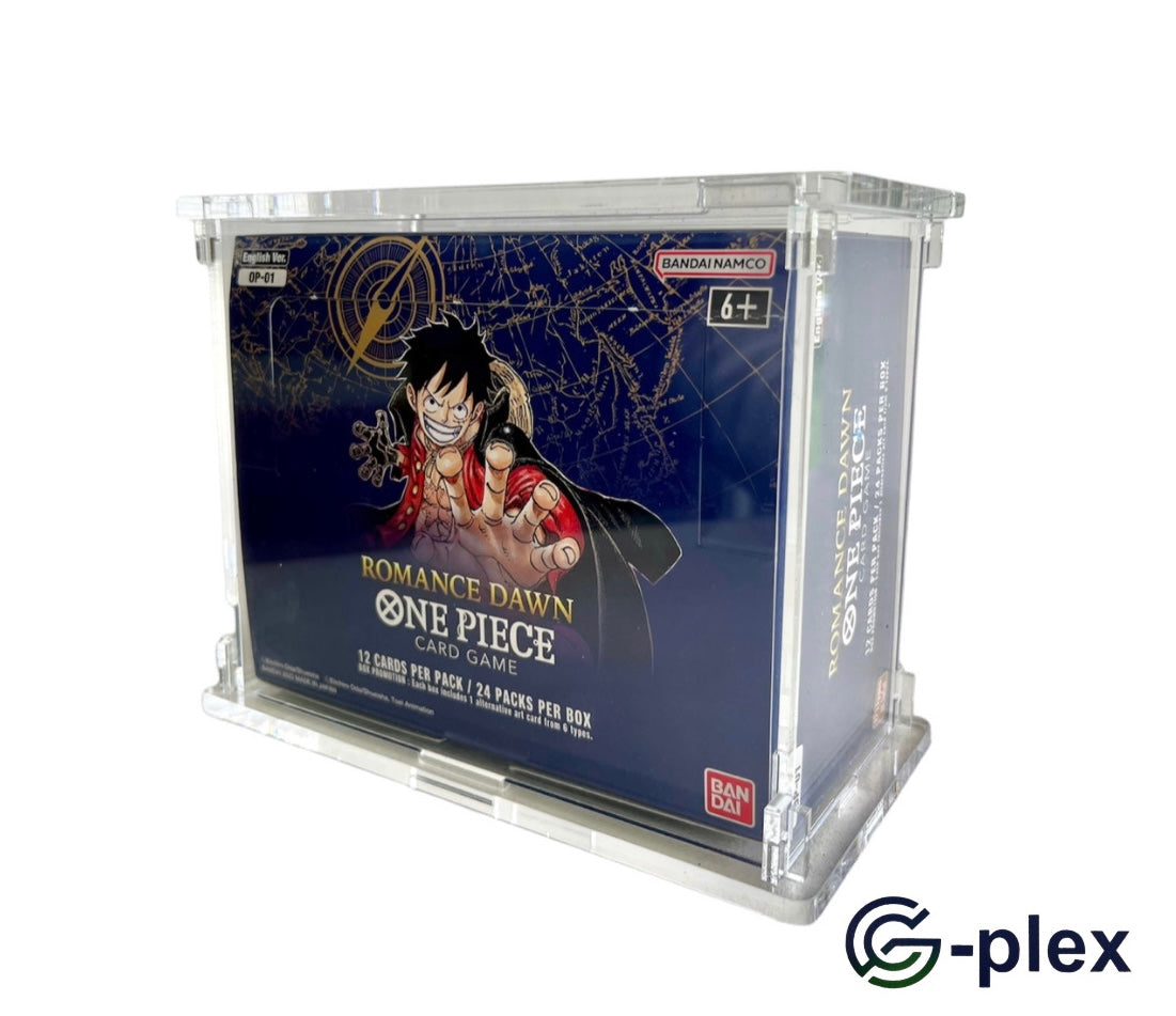 Case Protettivo One Piece Booster Box OP-01 (Fondo Blu) Prima Stampa/Edizione