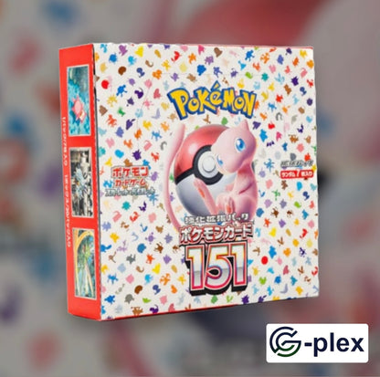 Case Protettivo Pokèmon Display Booster Box 151 JAP