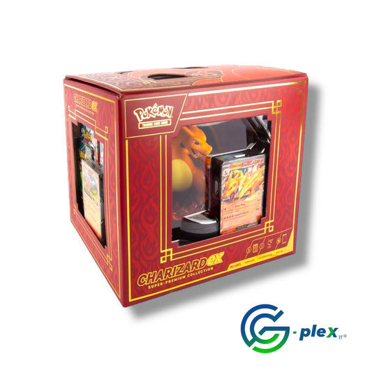 Case Protettivo Collezione Super Premium di Pokemon Glurak Charizard Ex