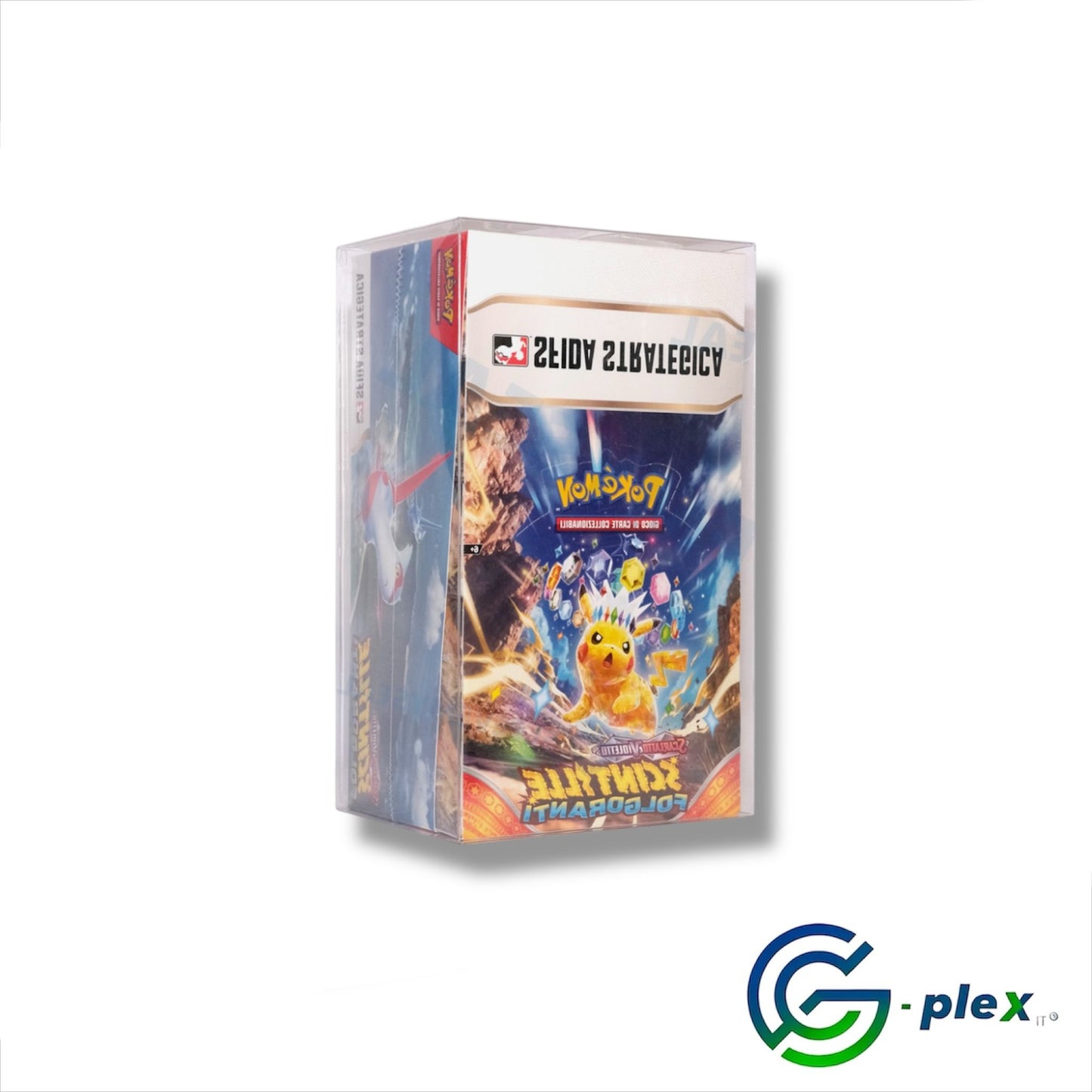 Teca in Plastica Box Pokemon 6 Bustine JAP