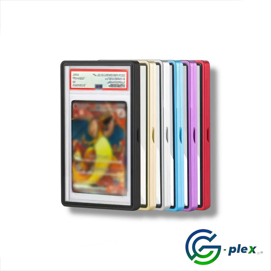Custodia Protettiva con Cornice in Metallo per Carte Gradata PSA/BGS