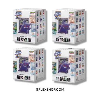 Set di 151 personaggi Collezione Pokémon  – Scatola cieca con booster e carta promozionale