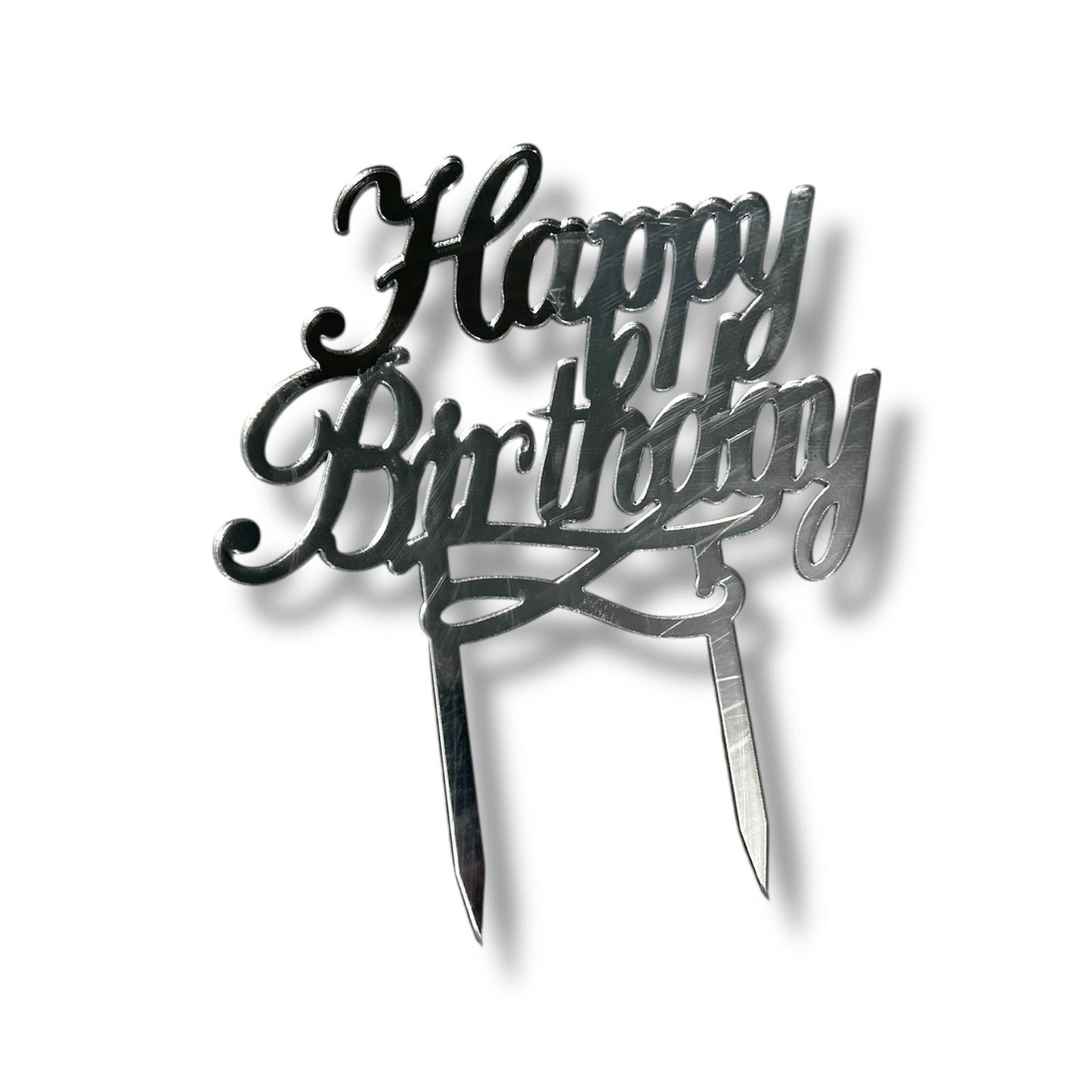 Cake topper Happy Birthday