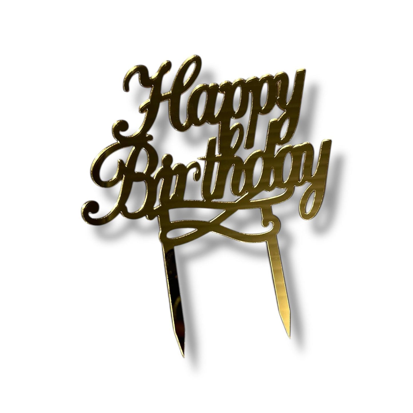 Cake topper Happy Birthday