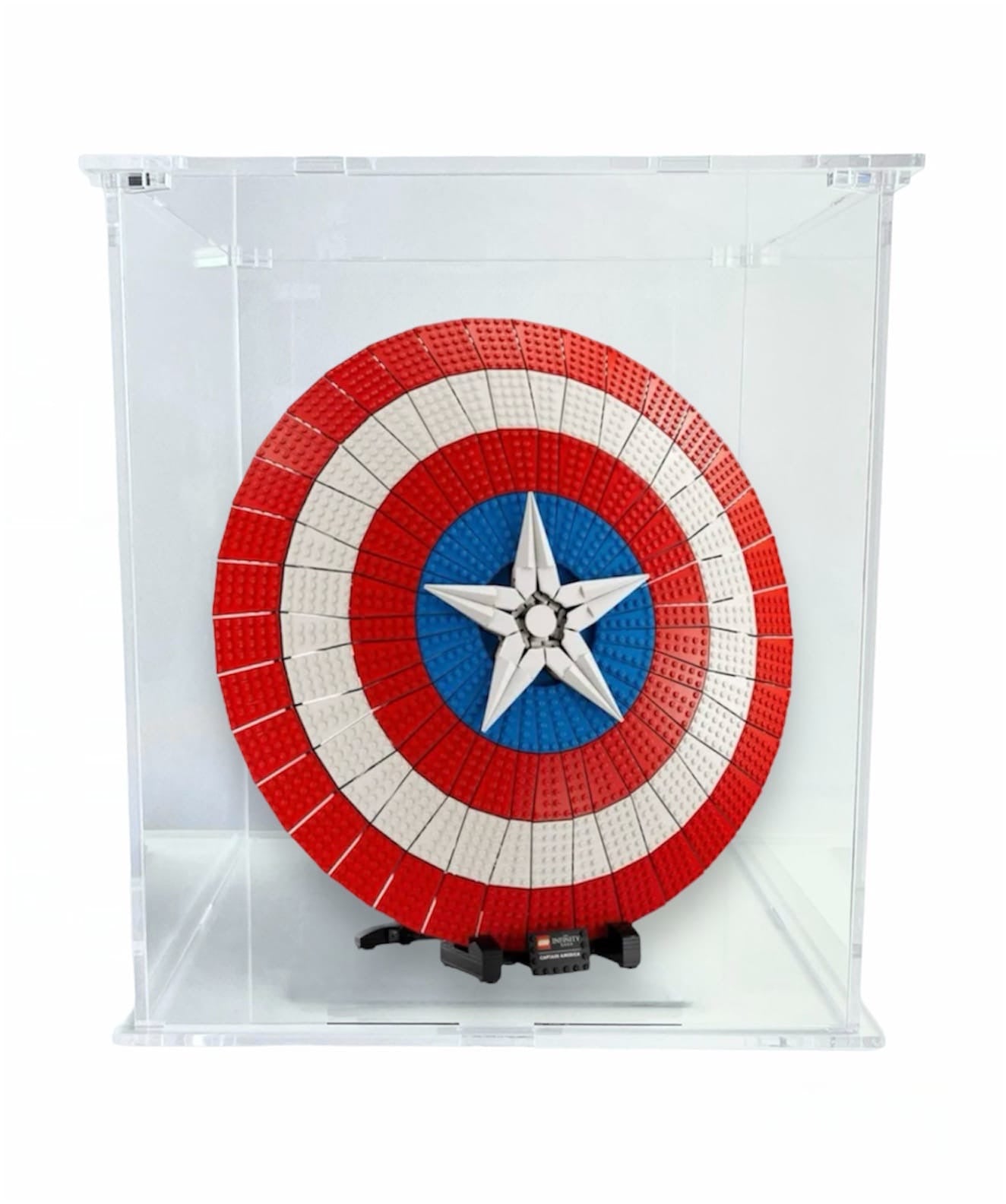 Teca per LEGO® Lo scudo di Captain America (76262)